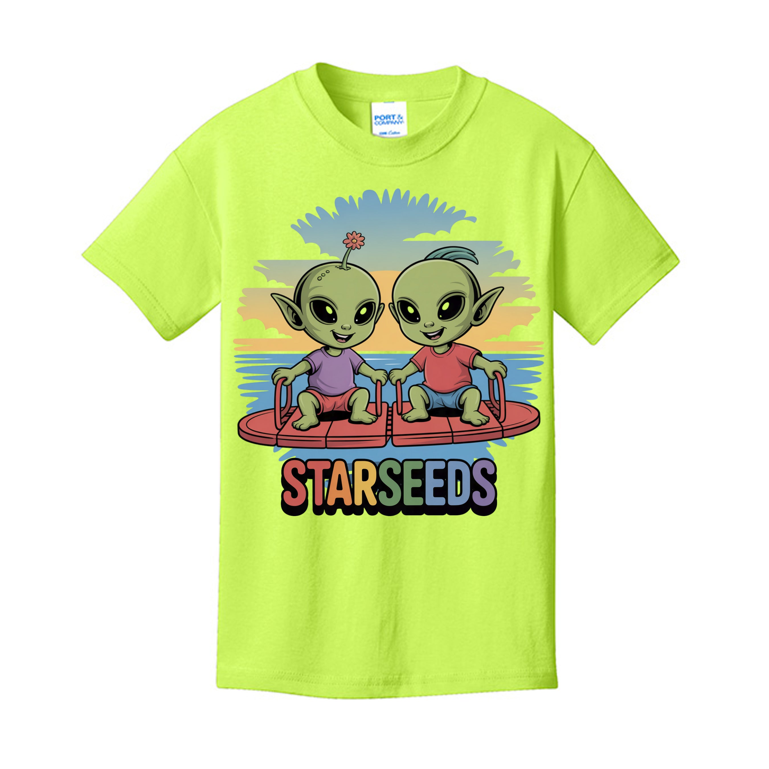 Neon Yellow - PC54Y - FRONT